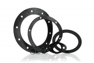 Gummi Flachdichtungen in unterschiedlichen Größen Gummi Flachdichtungen in unterschiedlichen Größen